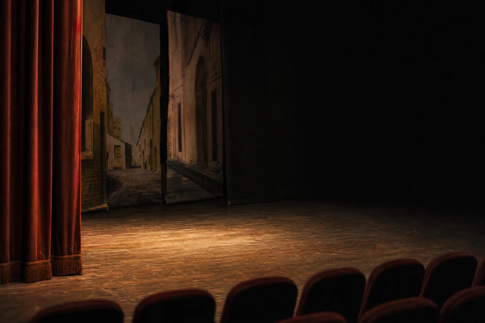 Escenario de teatro